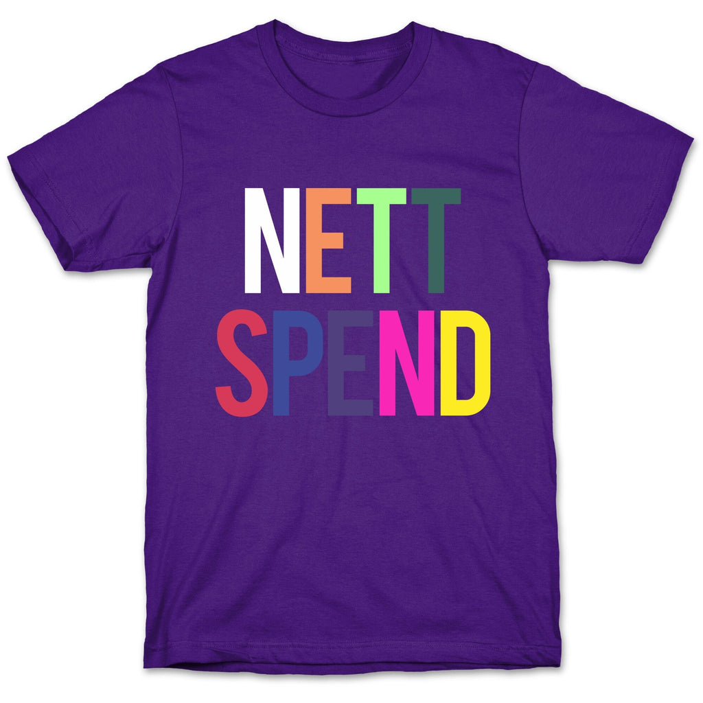 Nett Spend Rainbow T-Shirt