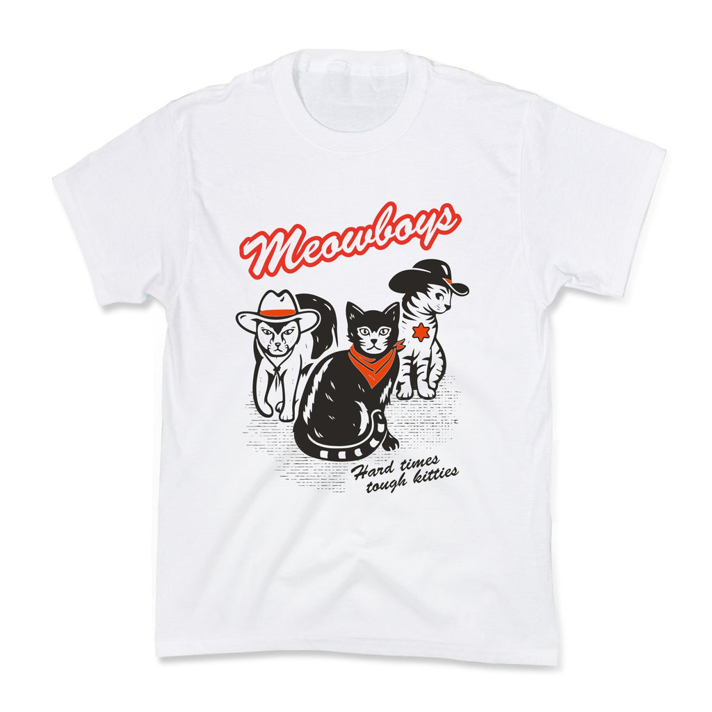Meowboys Kids Tee