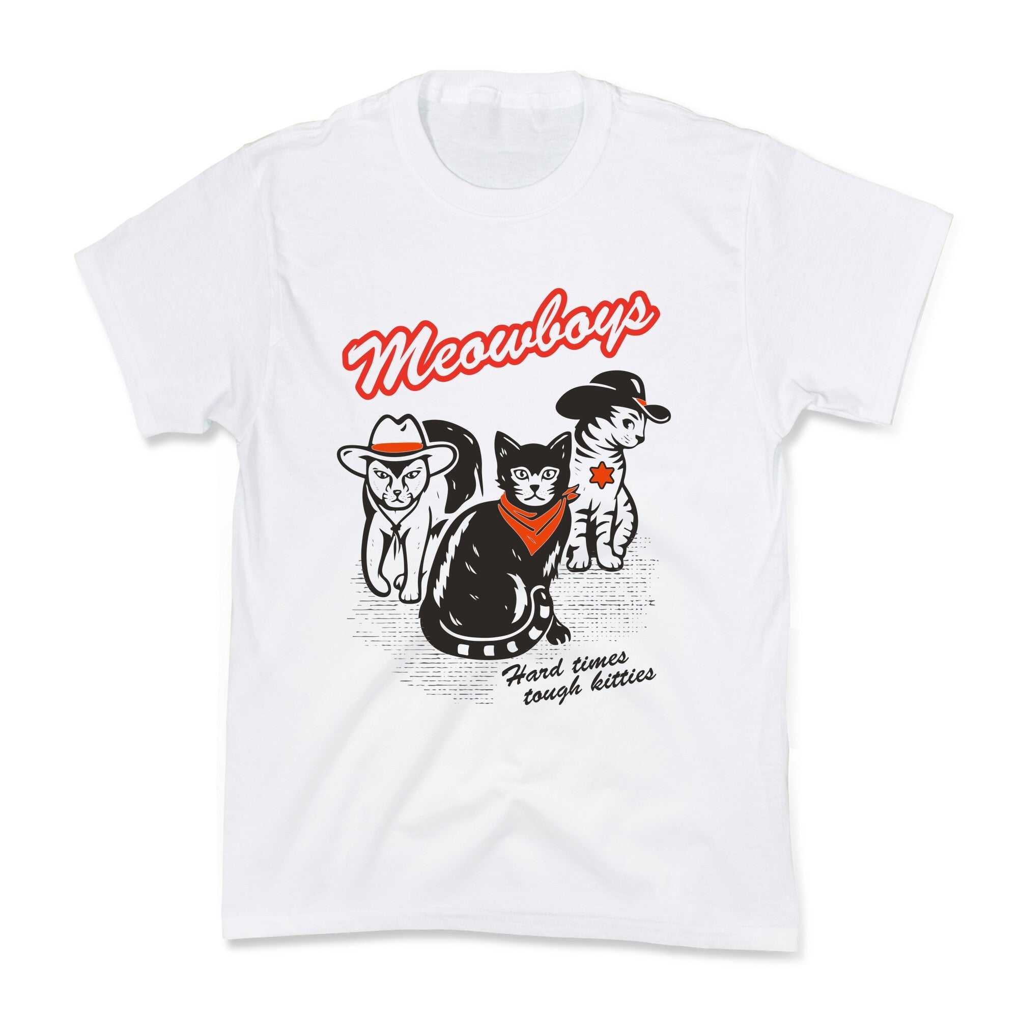 Meowboys Kids Tee