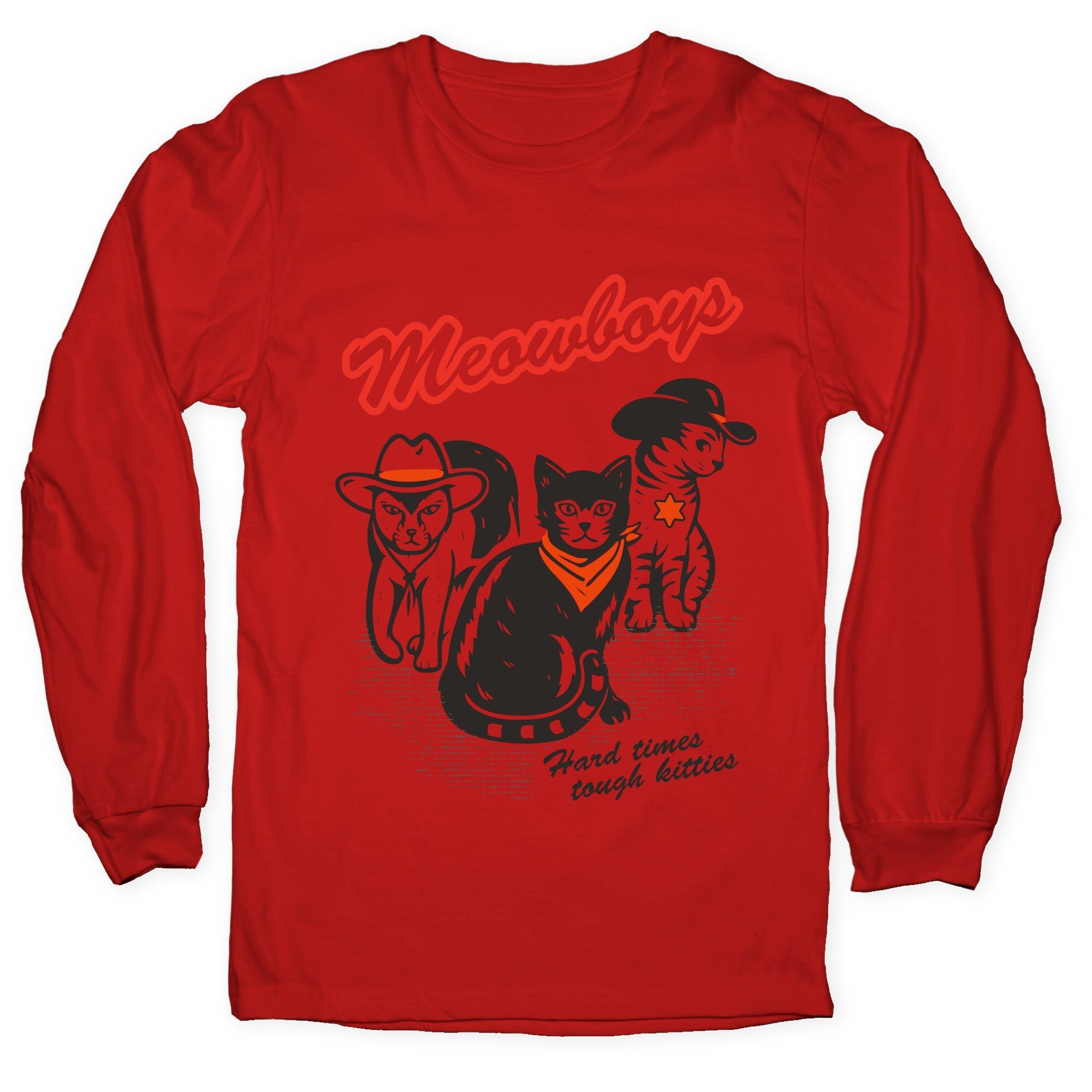 Meowboys Longsleeve Tee