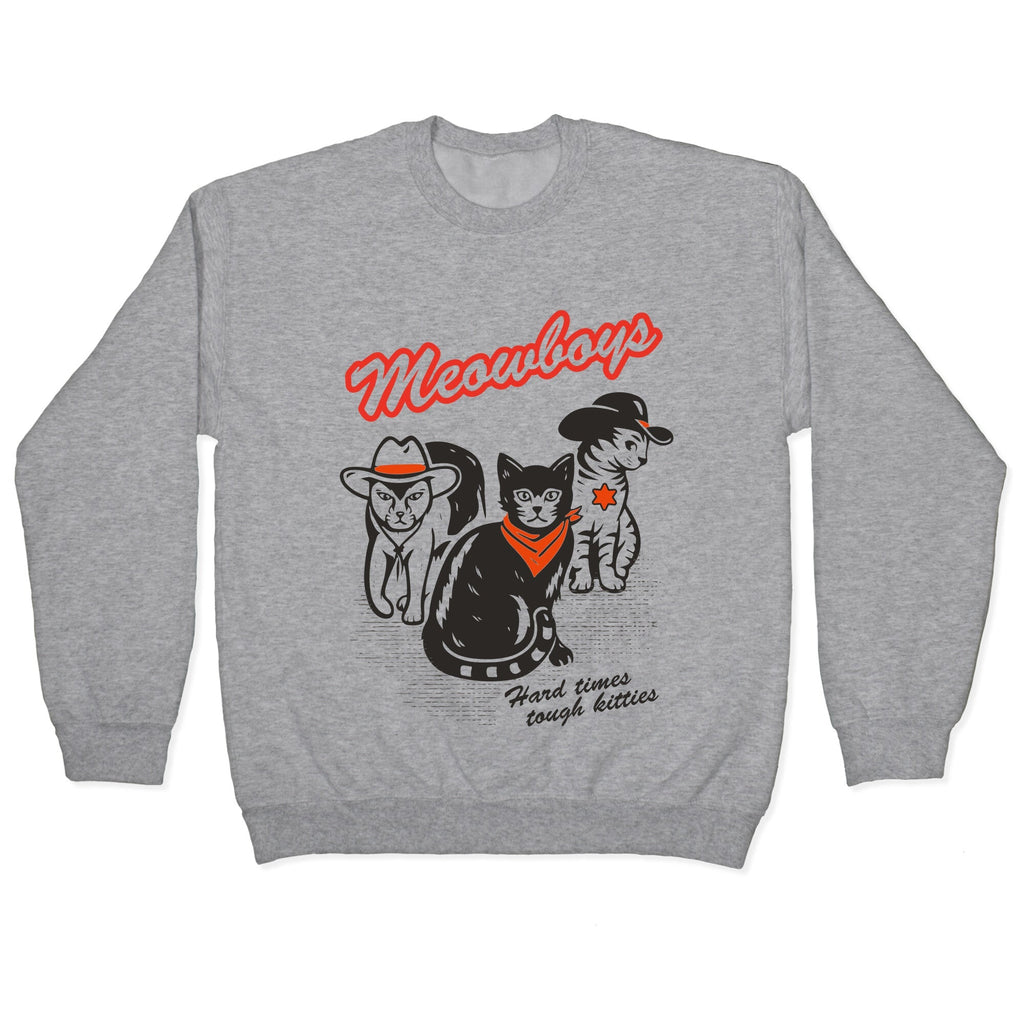 Meowboys Crewneck Sweatshirt