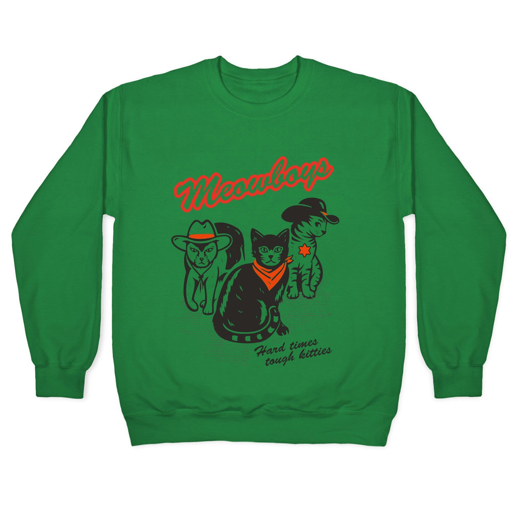 Meowboys Crewneck Sweatshirt