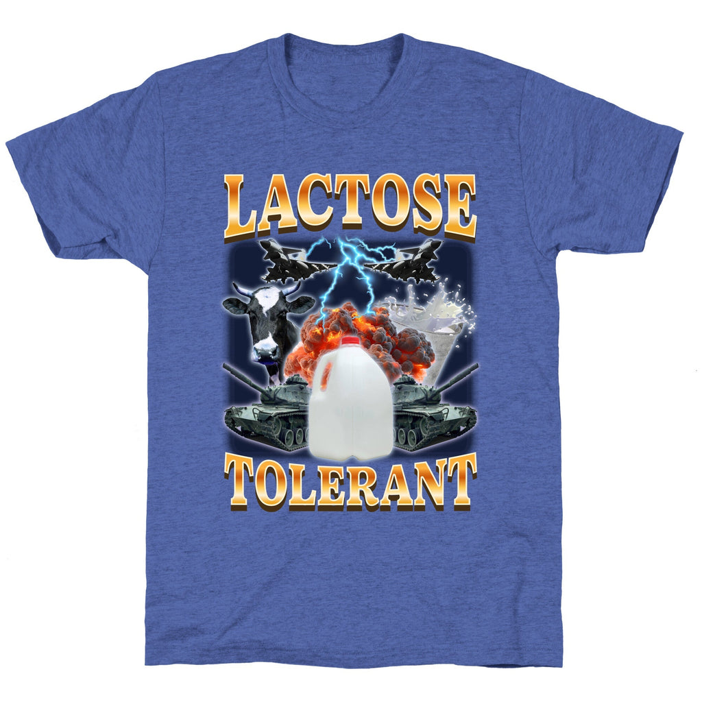Lactose Tolerant Unisex Triblend Tee