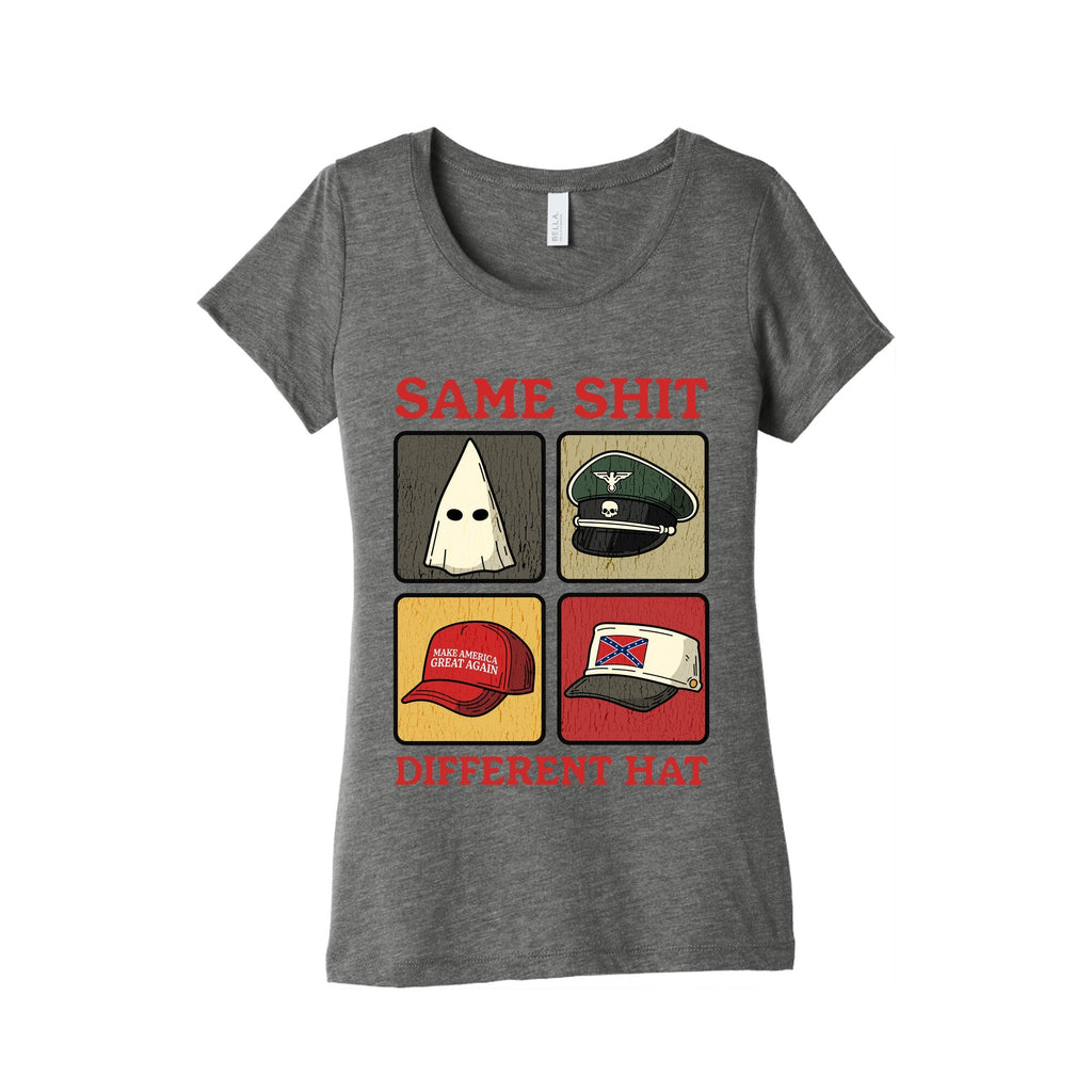 Same Shit Different Hat Womens Triblend Tee