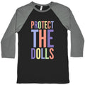 Protect The Dolls Trans Rights Baseball Tee