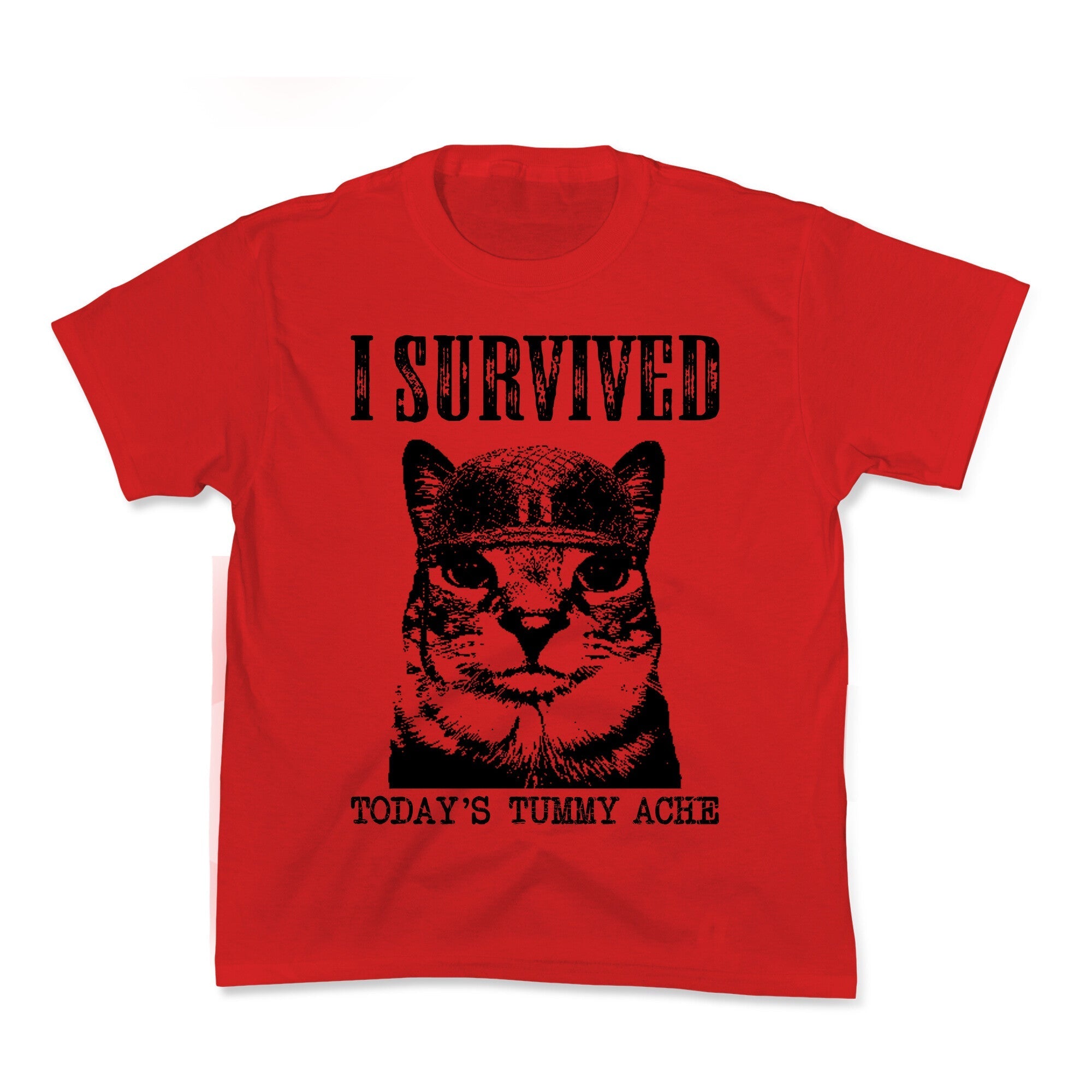 Tummy Ache Survivor Kids Tee