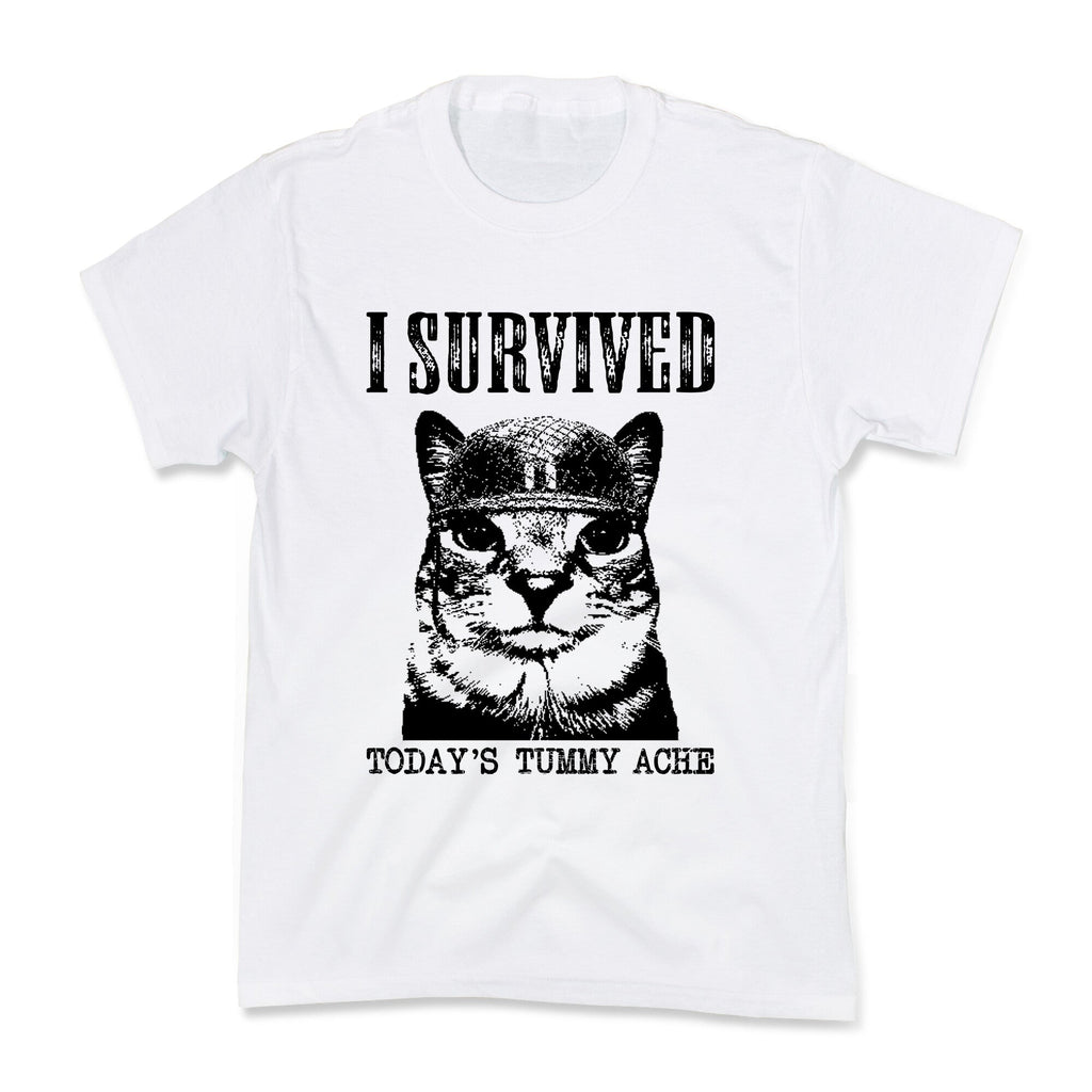 Tummy Ache Survivor Kids Tee