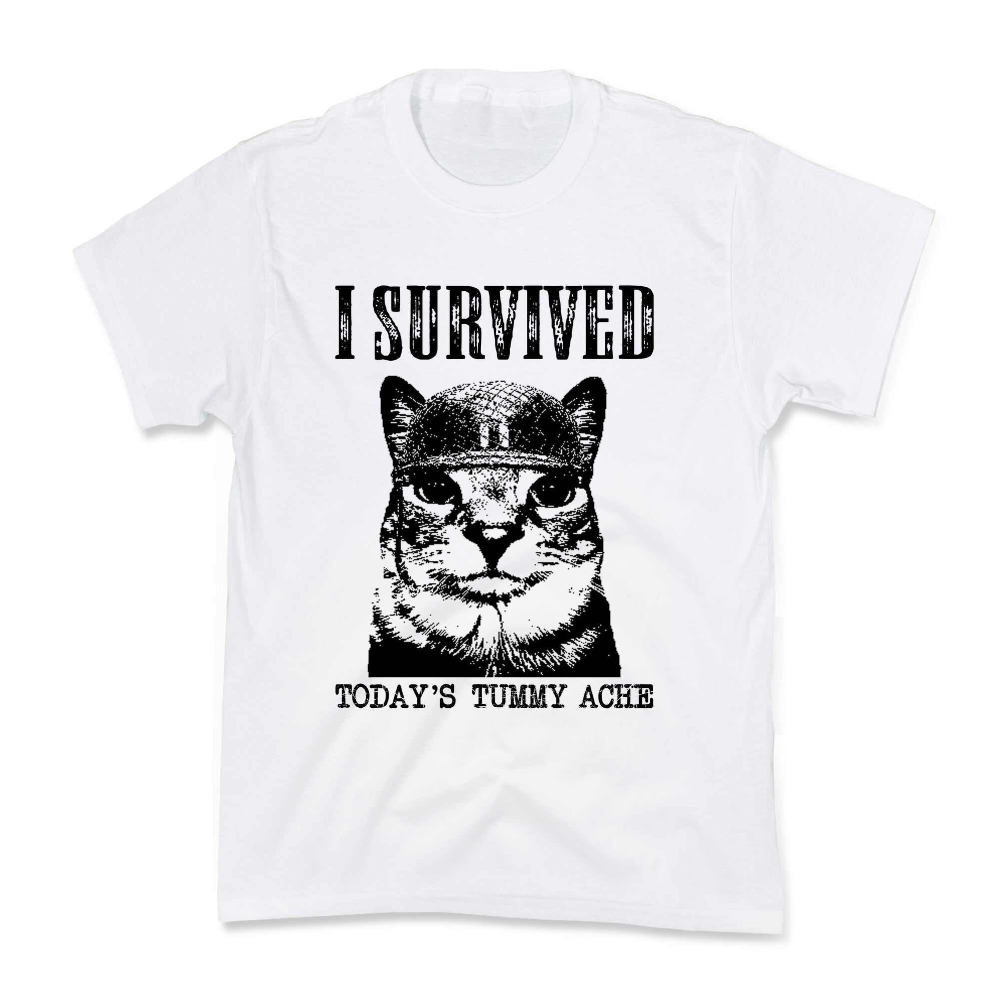 Tummy Ache Survivor Kids Tee