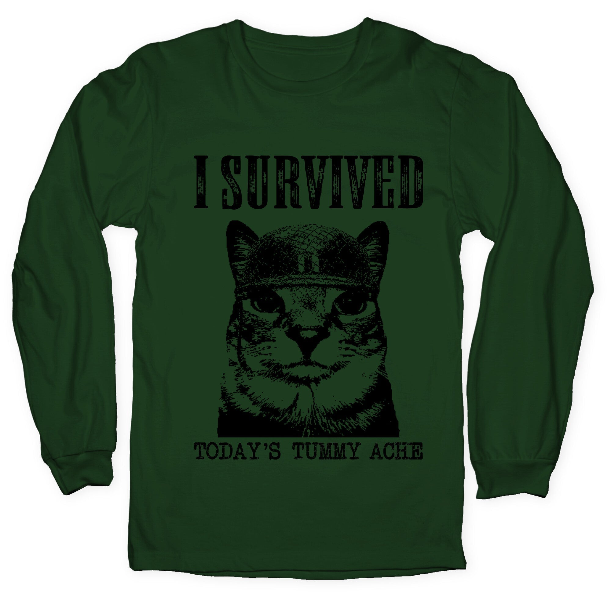 Tummy Ache Survivor Longsleeve Tee