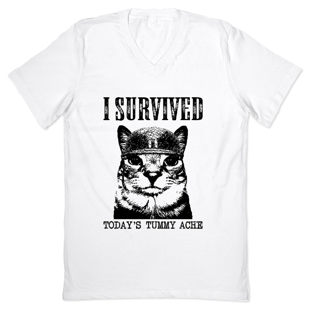 Tummy Ache Survivor V-Neck