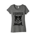 Tummy Ache Survivor Womens Triblend Tee