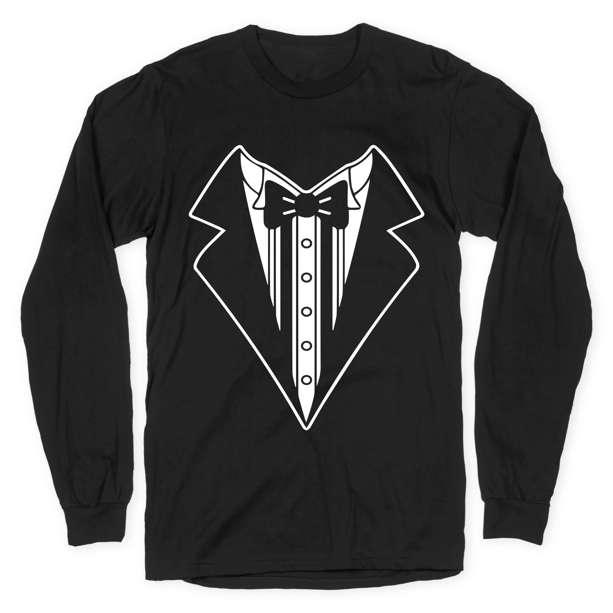 Tuxedo T Shirt Longsleeve Tee