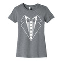 Tuxedo T Shirt Womens Cotton Tee