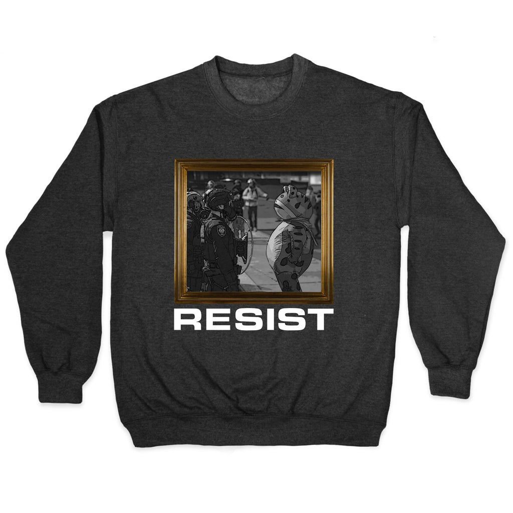 Portland Protest Frog Crewneck Sweatshirt