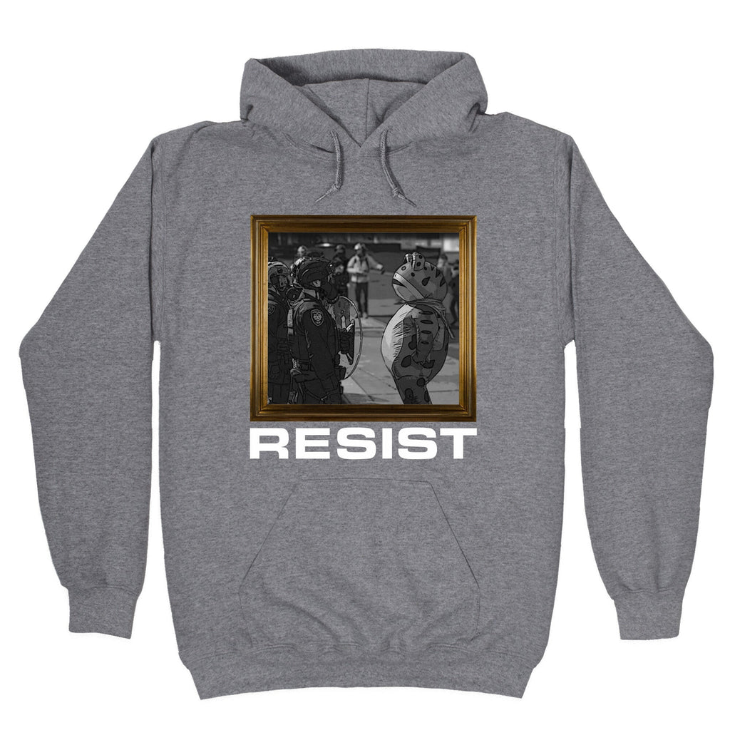 Portland Protest Frog Hoodie