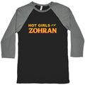 Hot Girls for  Zohran Baseball Tee