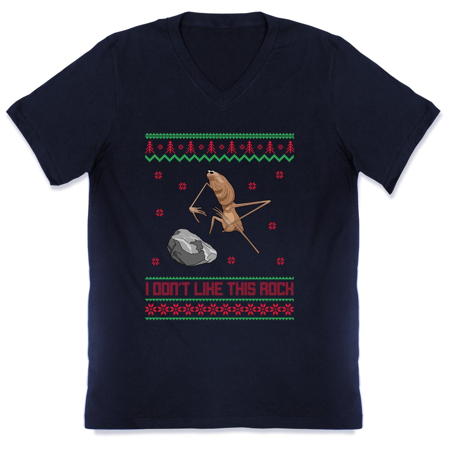 Marcus I Dont Like This Rock V-Neck