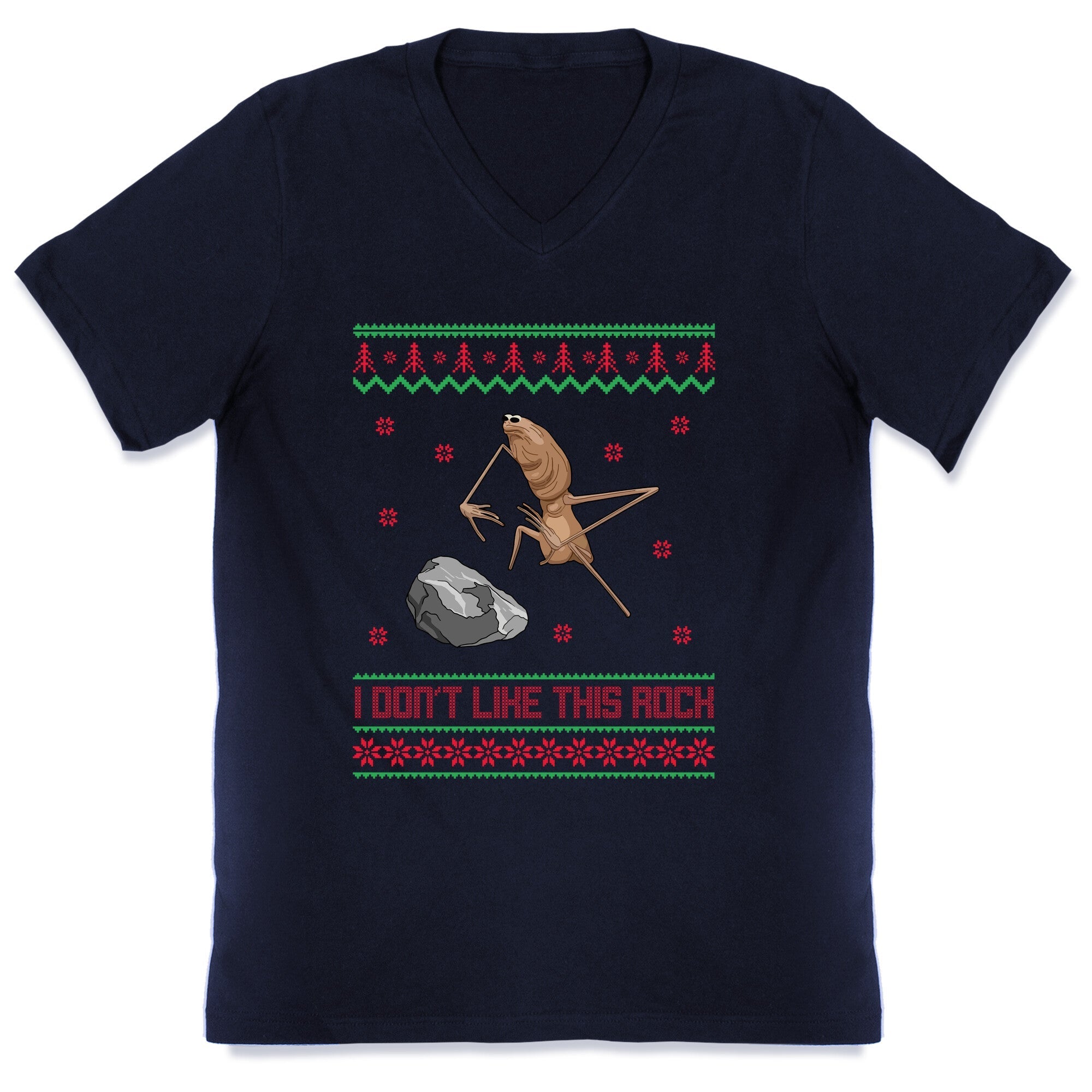 Marcus I Dont Like This Rock V-Neck