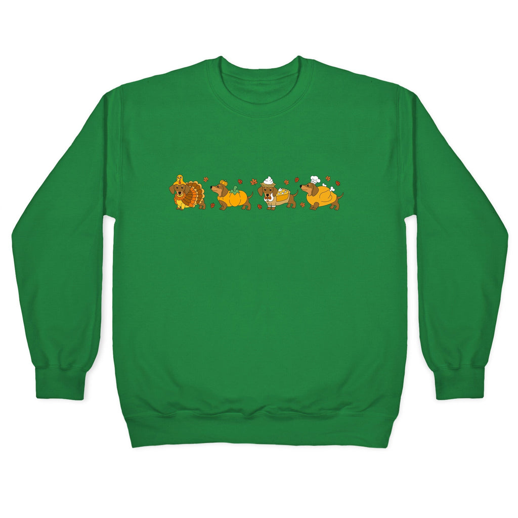 Turkey Dog Shirt Crewneck Sweatshirt