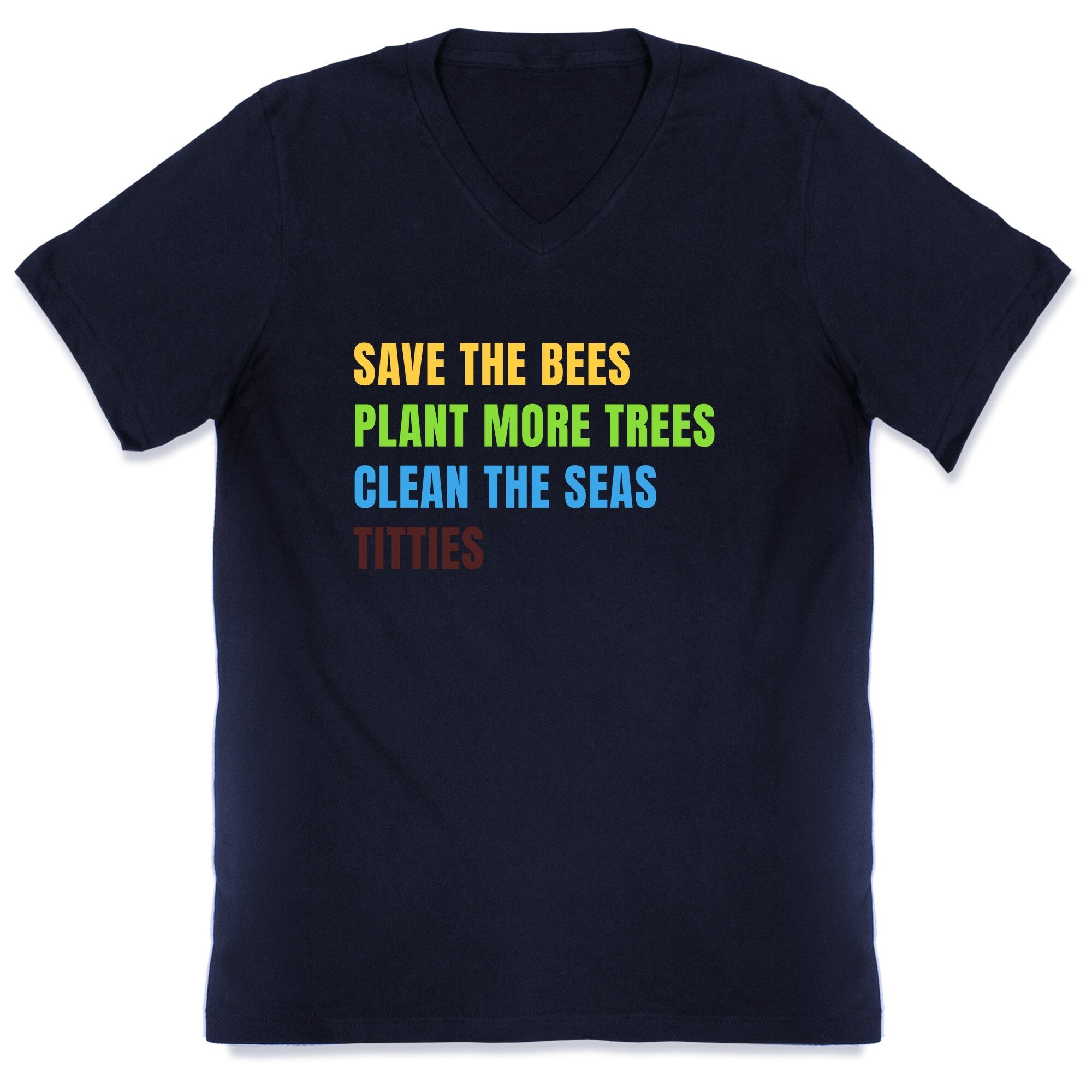 Save The Bees V-Neck