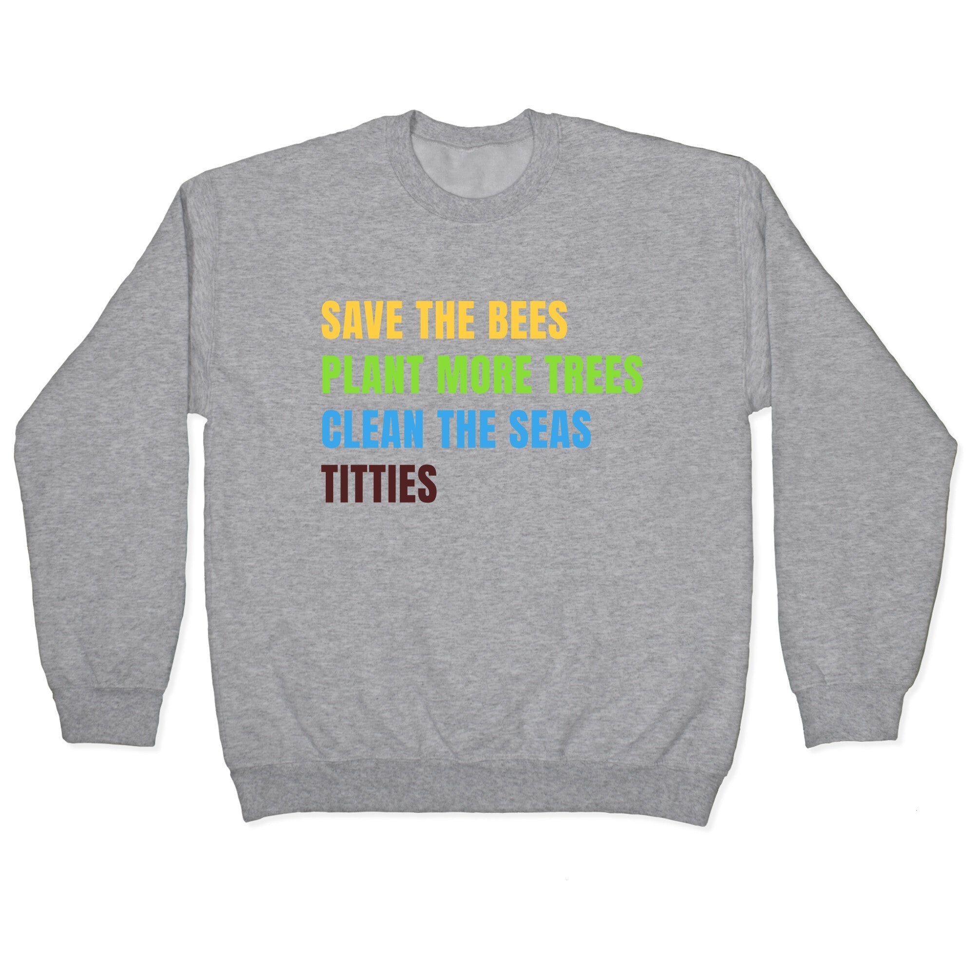 Save The Bees Crewneck Sweatshirt