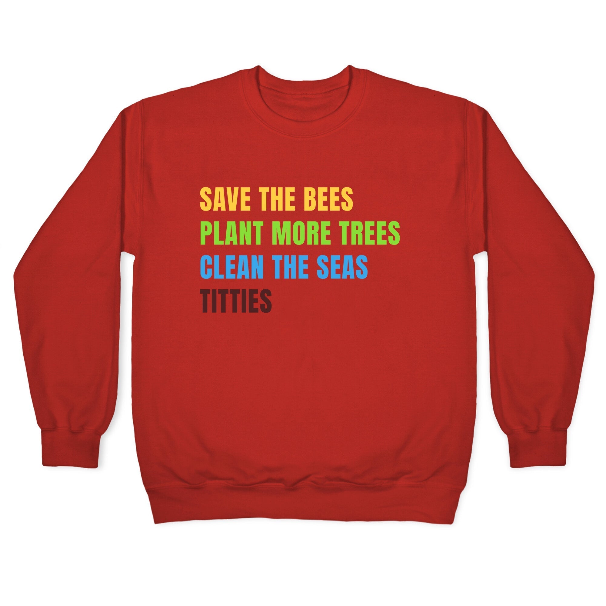 Save The Bees Crewneck Sweatshirt