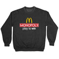 McDonalds Monopoly  Crewneck Sweatshirt