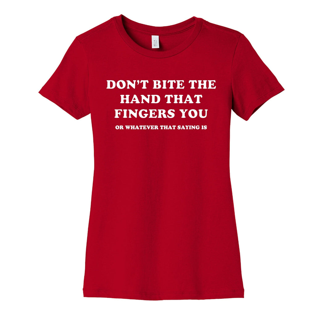 Dont Bite Womens Cotton Tee