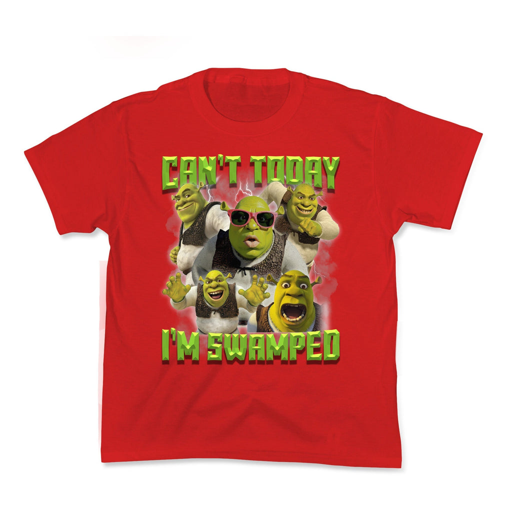 Cant Today, Im Swamped Kids Tee