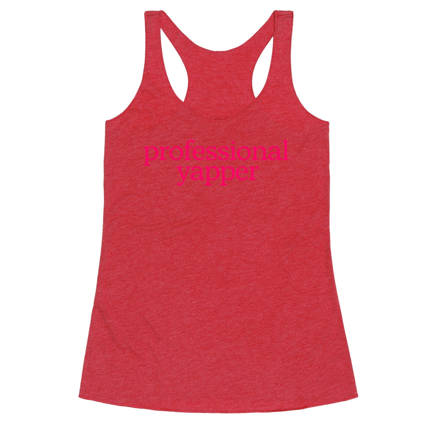 Professional Yapper Racerback Tank