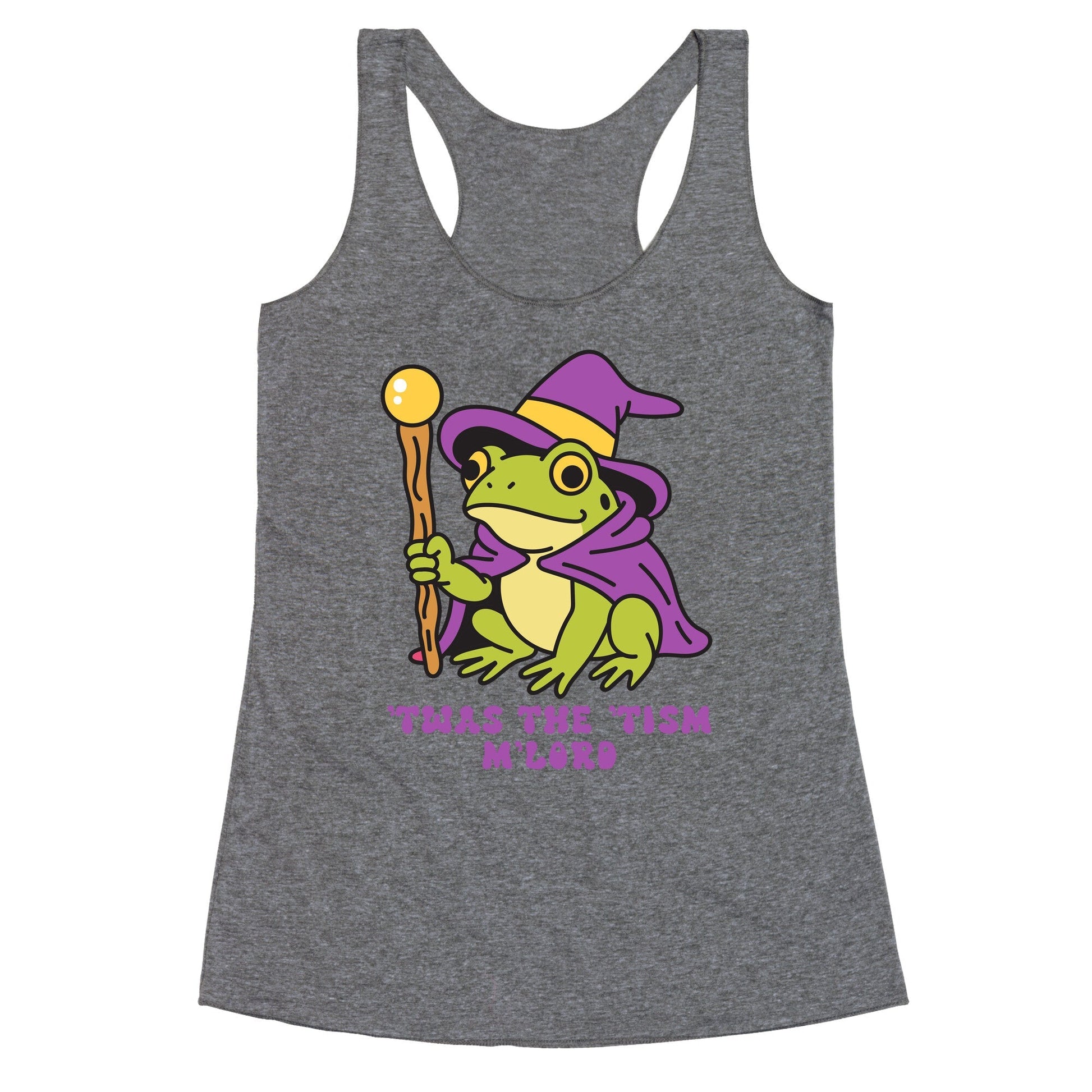 Twas the Tism Racerback Tank