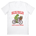 On my Way to Hoard Books and Cause Chaos V-Neck