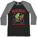 On my Way to Hoard Books and Cause Chaos Baseball Tee