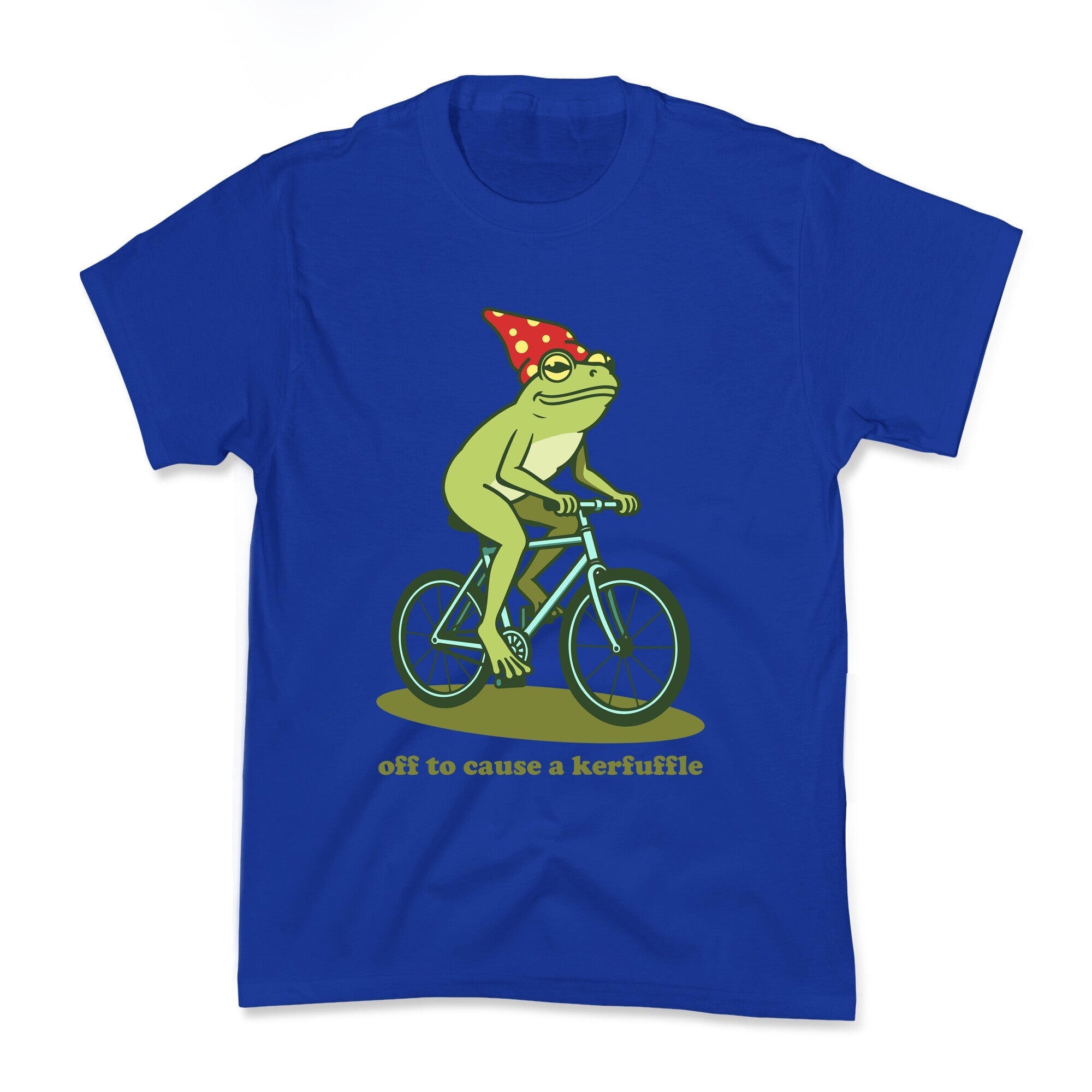 Off to Cause a Kerfuffle Kids Tee