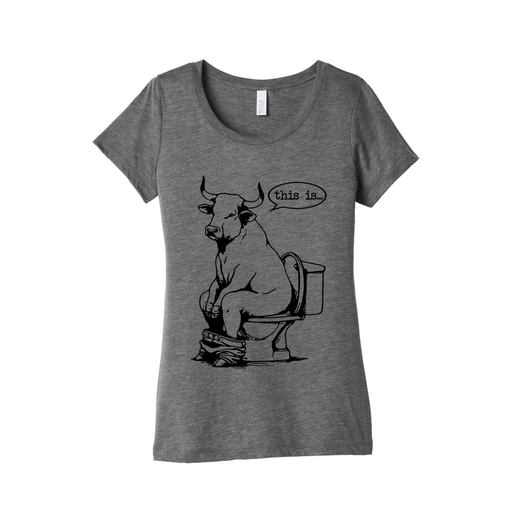 This is Bullshit Womens Triblend Tee