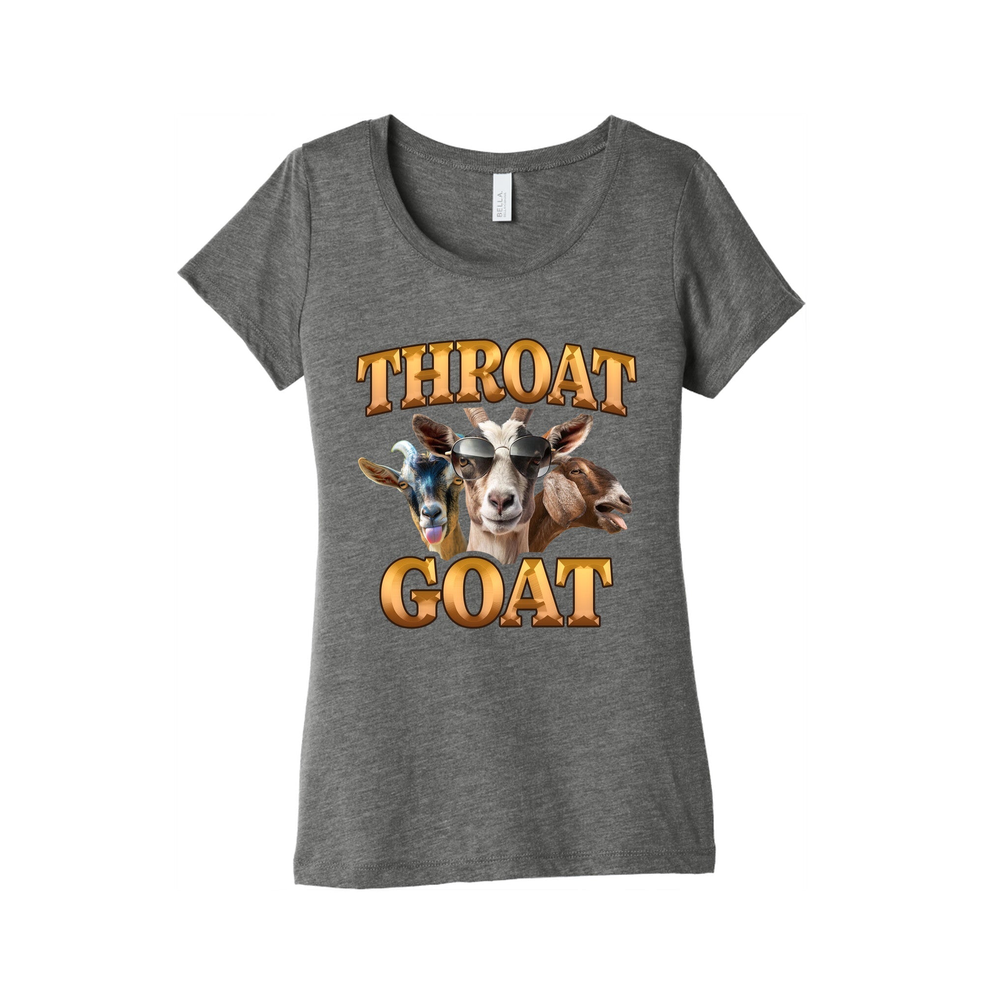 Throat Goat Womens Triblend Tee