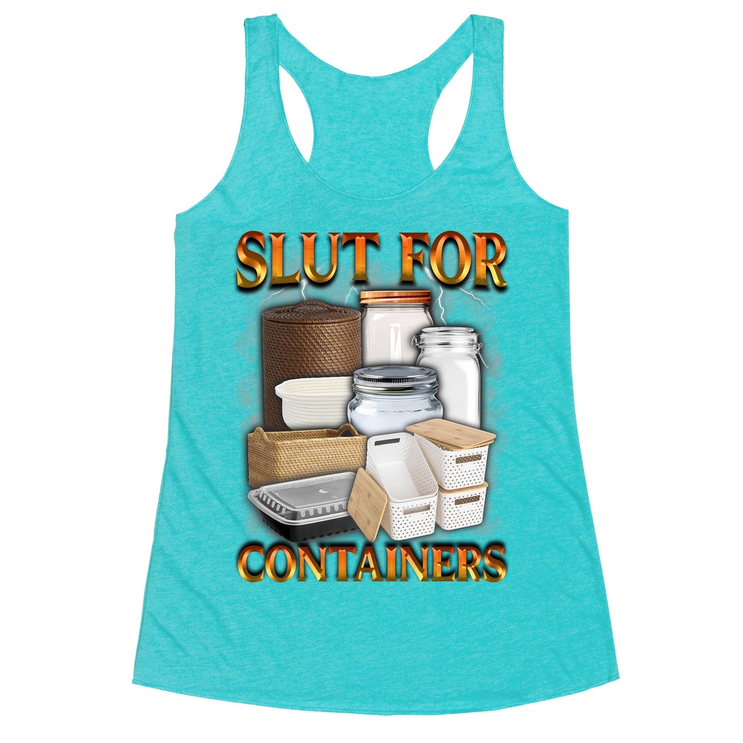 Slut for Containers Racerback Tank