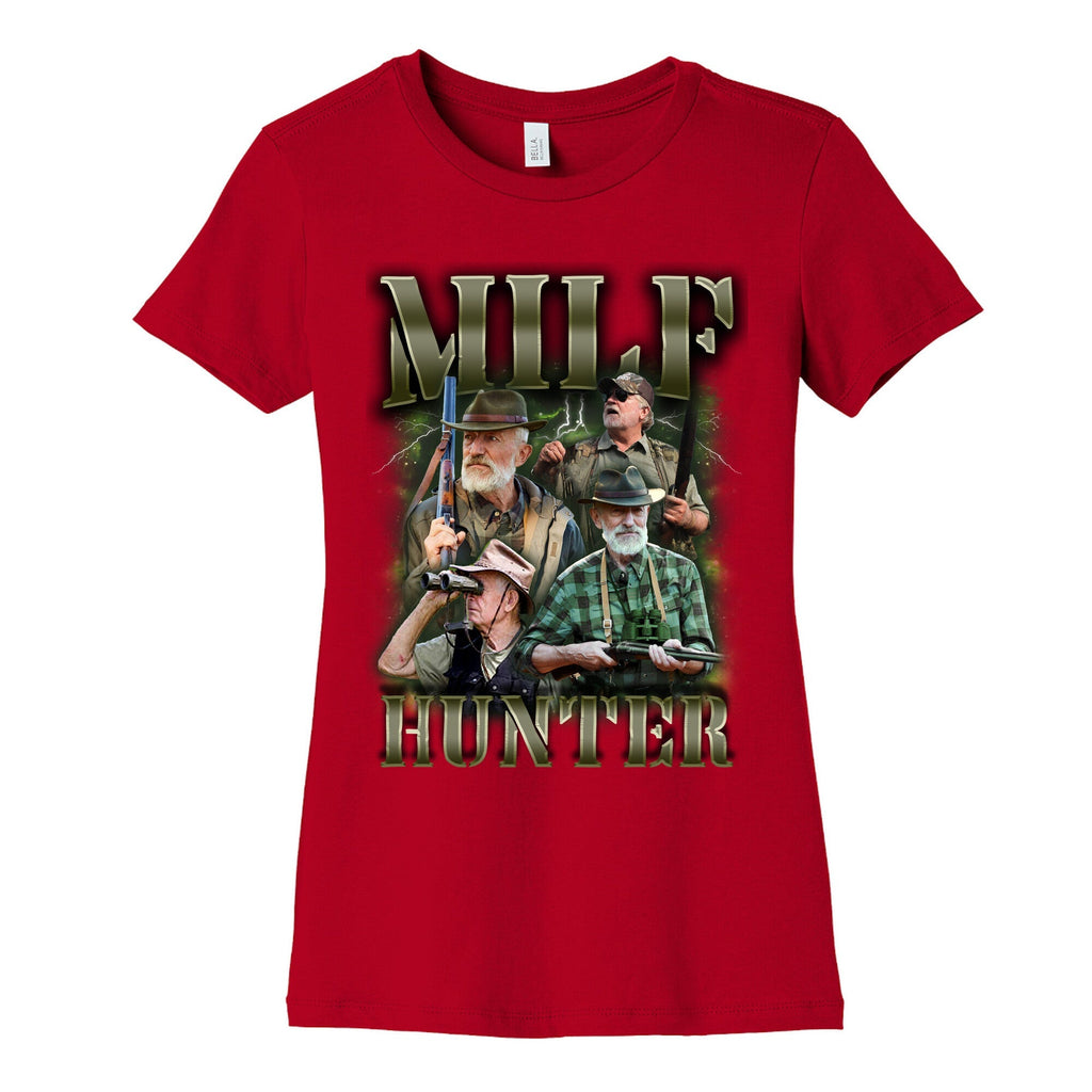 MILF Hunter Womens Cotton Tee
