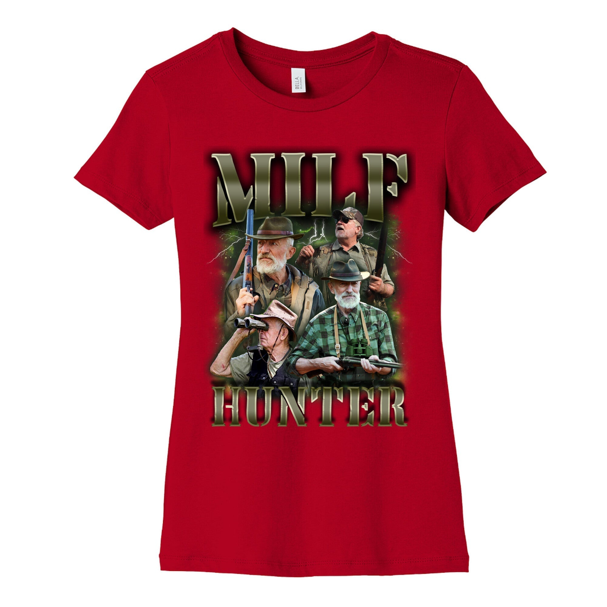 MILF Hunter Womens Cotton Tee