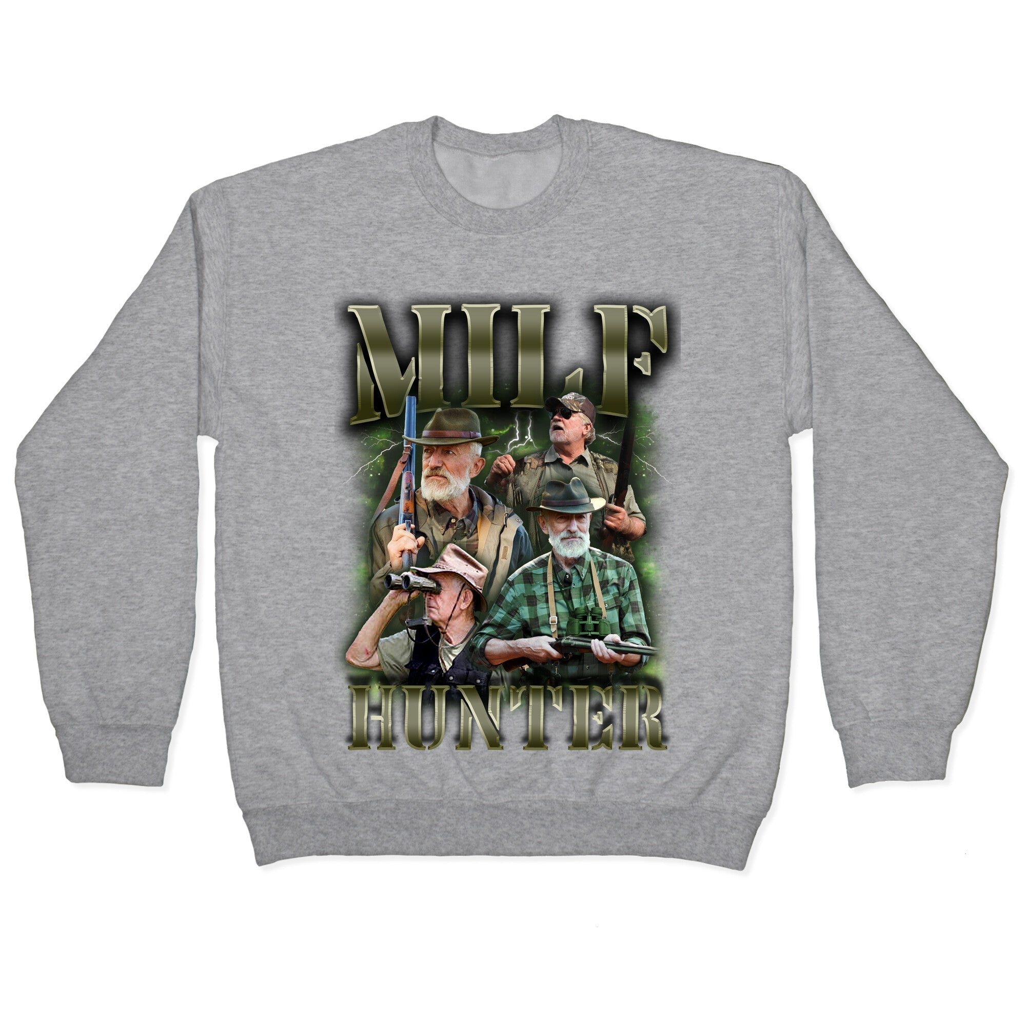 MILF Hunter Crewneck Sweatshirt