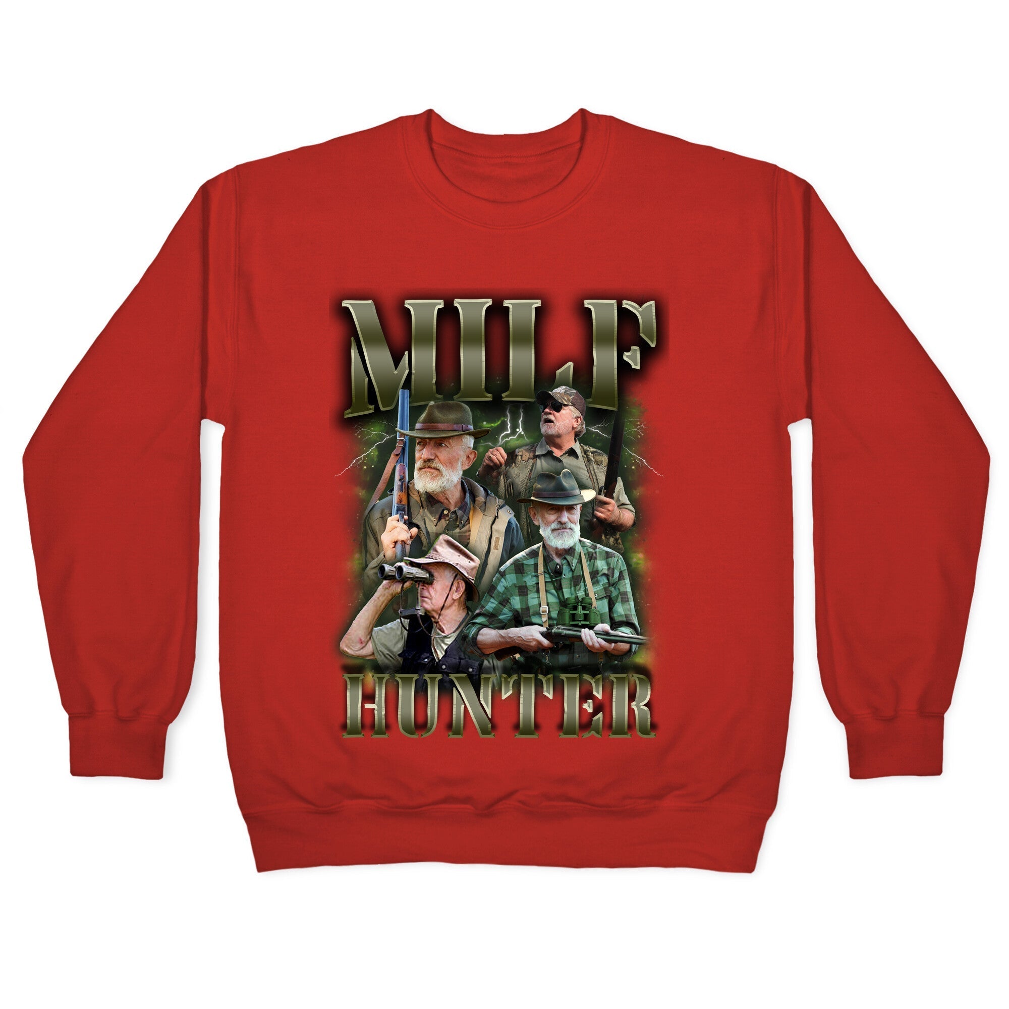 MILF Hunter Crewneck Sweatshirt