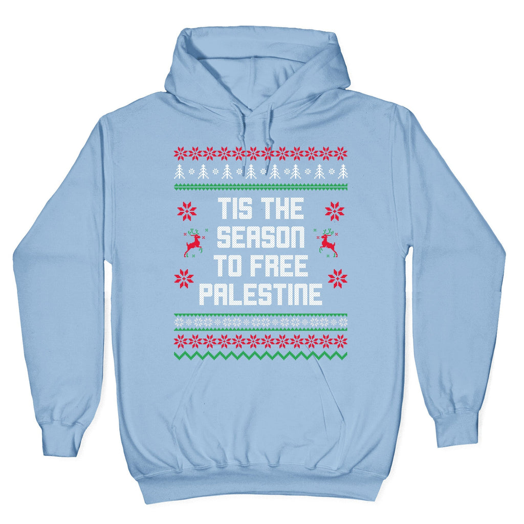 Tis the Season to Free Palestine Hoodie