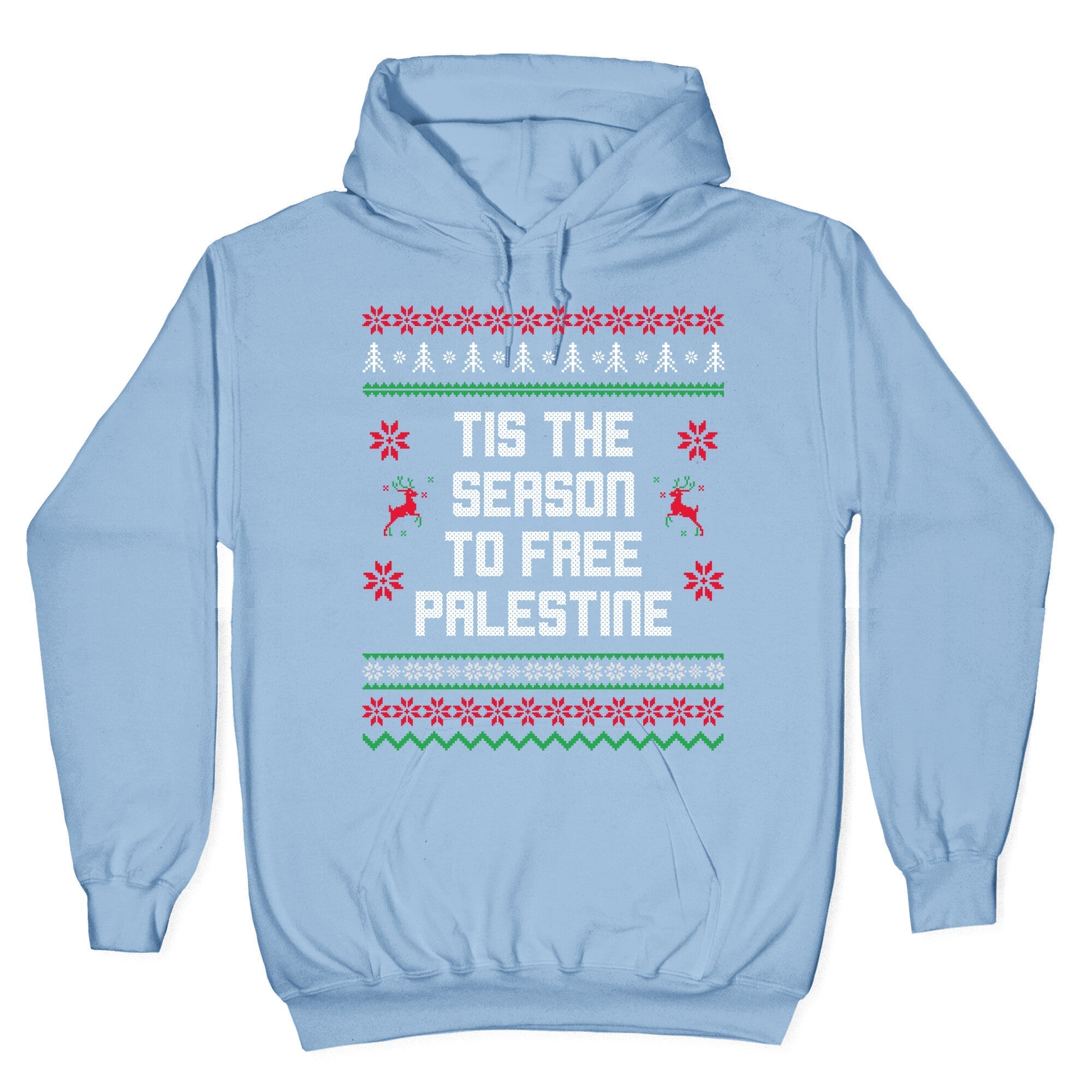 Tis the Season to Free Palestine Hoodie