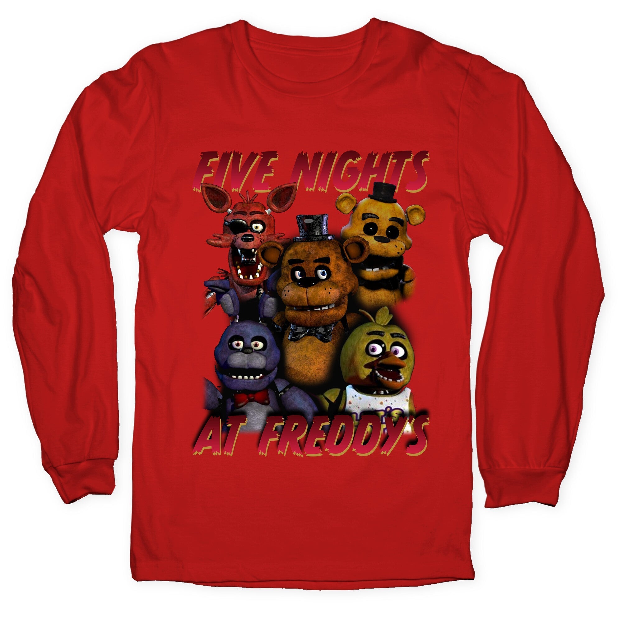 Five Nights At Freddys Longsleeve Tee