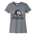 Delightful Unhinged Possum Womens Cotton Tee