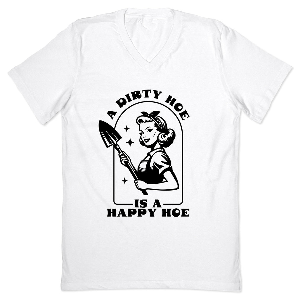 Dirty Hoe, Happy Hoe V-Neck