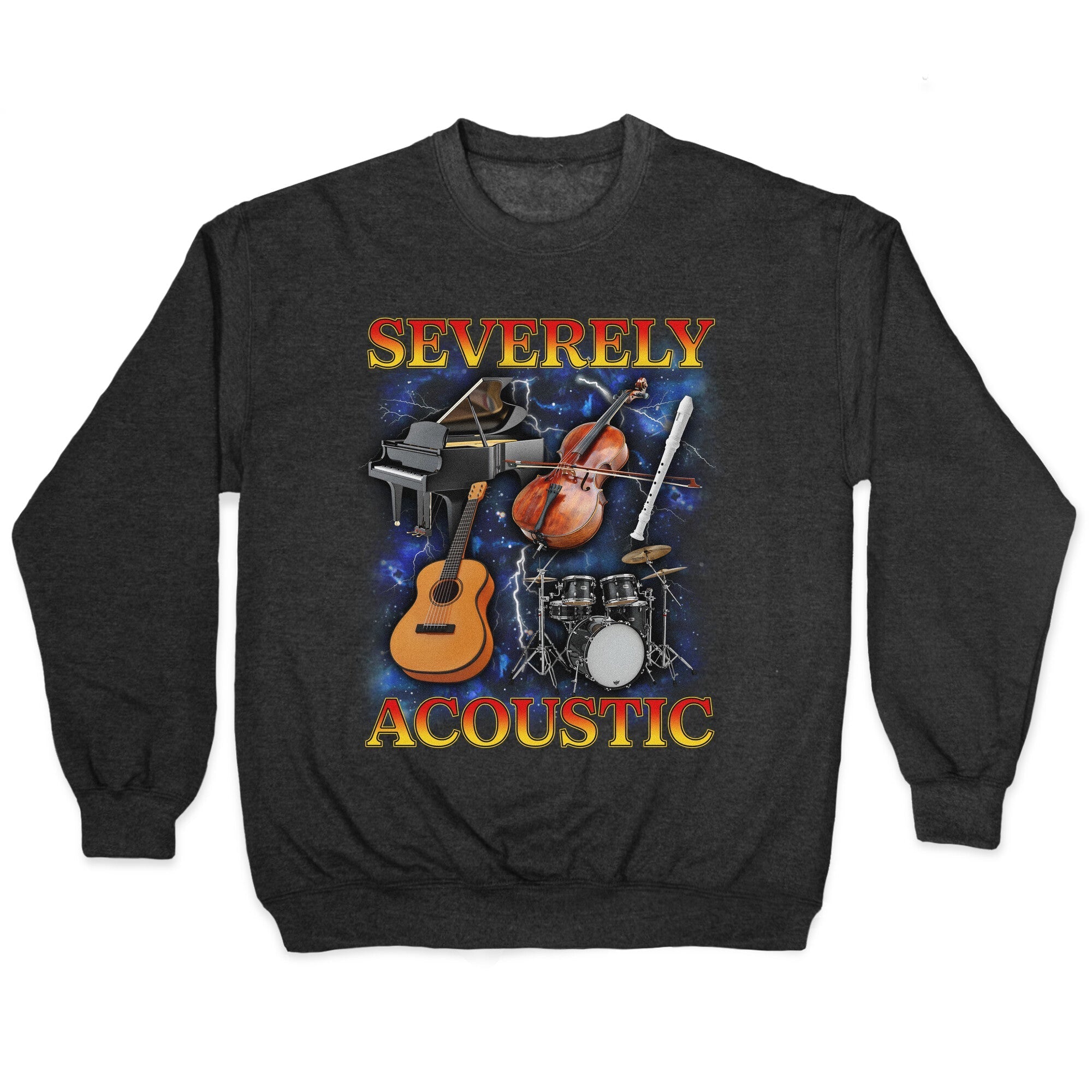 Severely Acoustic Crewneck Sweatshirt