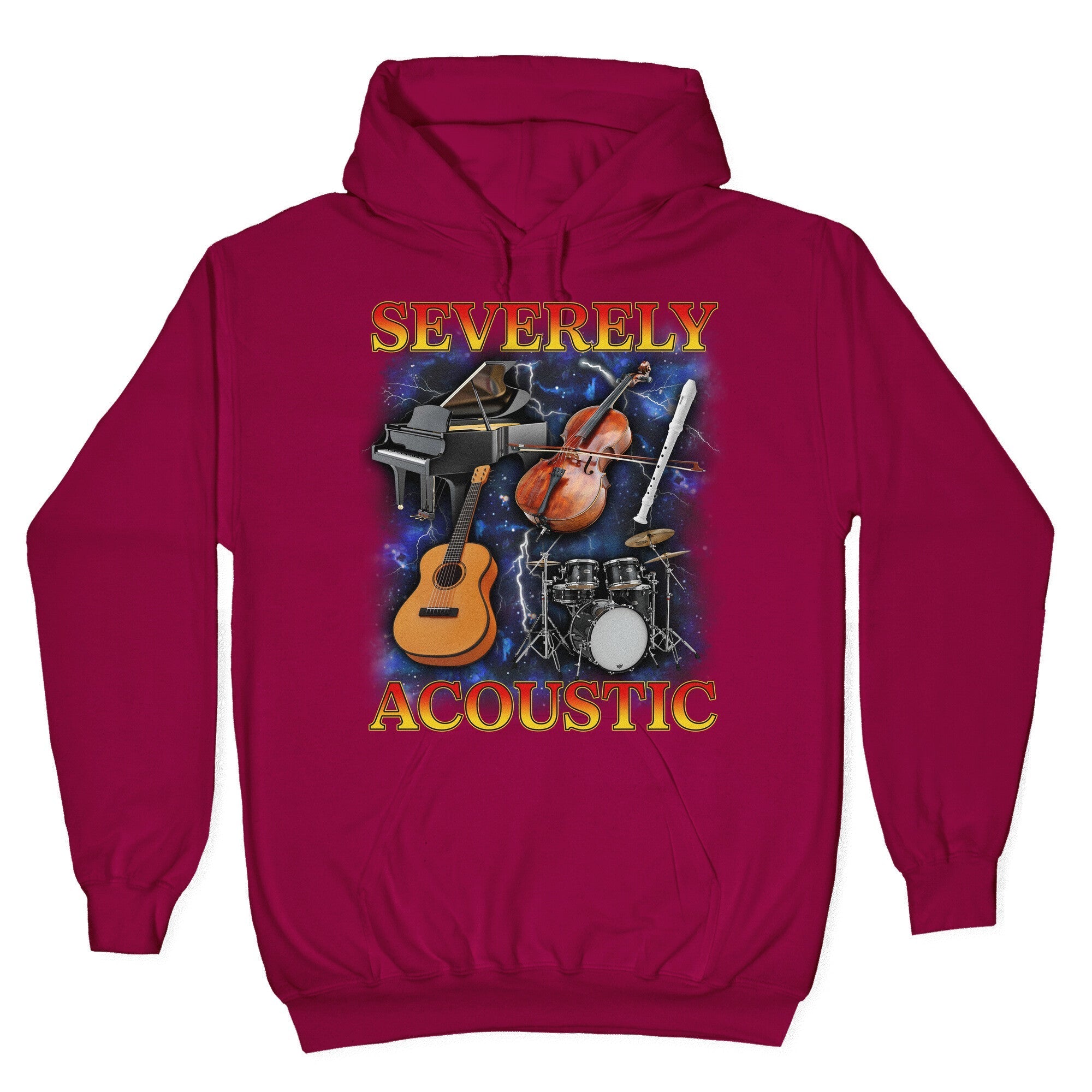Severely Acoustic Hoodie