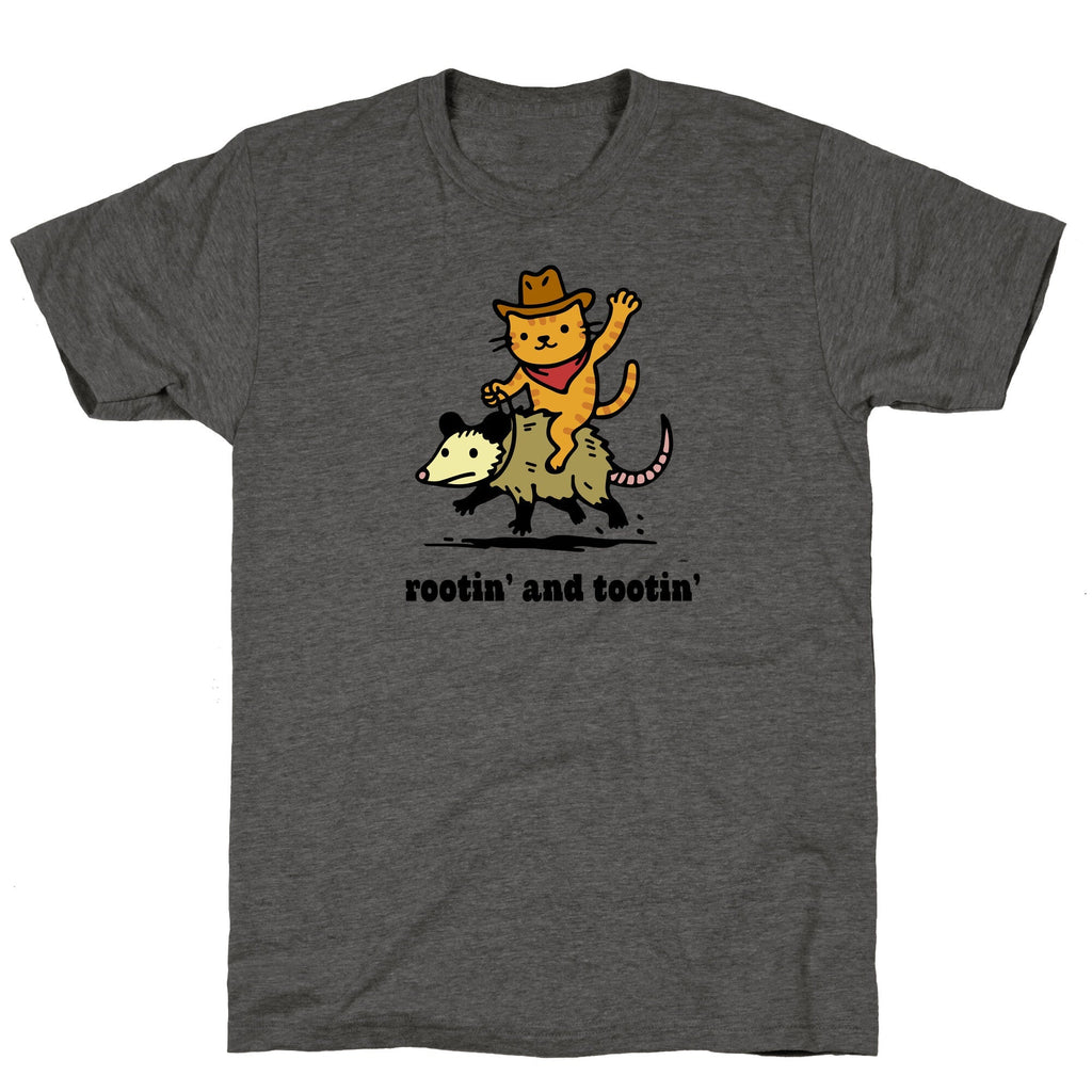 Rootin and Tootin Unisex Triblend Tee
