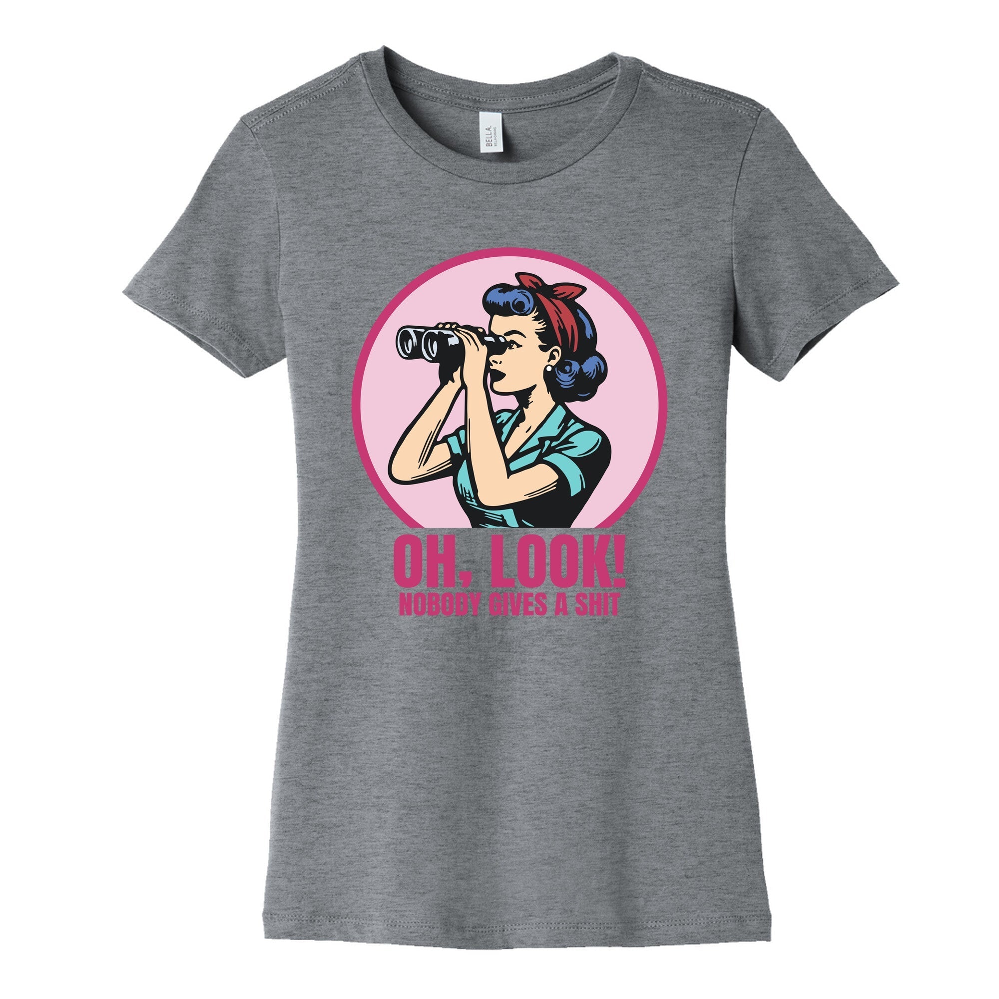 Nobody Gives A Shit Womens Cotton Tee